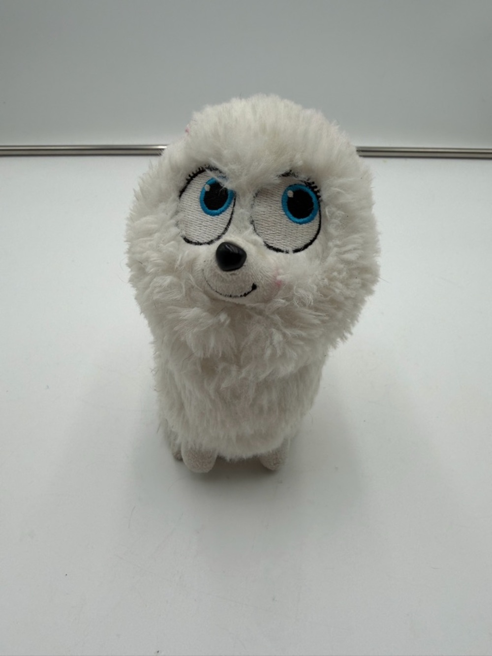 Ty Beanie Babies Secret Life of Pets Gidget Plush Dog 6” White Stuffed Toy